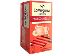TE DE MANZANILLA LA VIRGINIA X 25 UNID