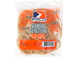 BANDAS ELASTICAS X 50GRS.38MM.DIAMETRO