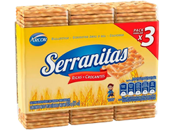 GALLETAS SERRANITAS X3U