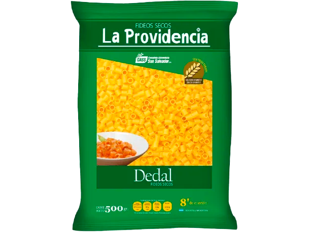 FIDEO PROVIDENCIA DEDAL X 500 GRS