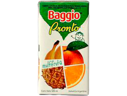 JUGO BAGGIO X 125 JUNIOR ML MULTIFRUTA