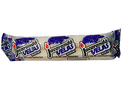 VELA JACARANDA BLANCA CHICA X 4