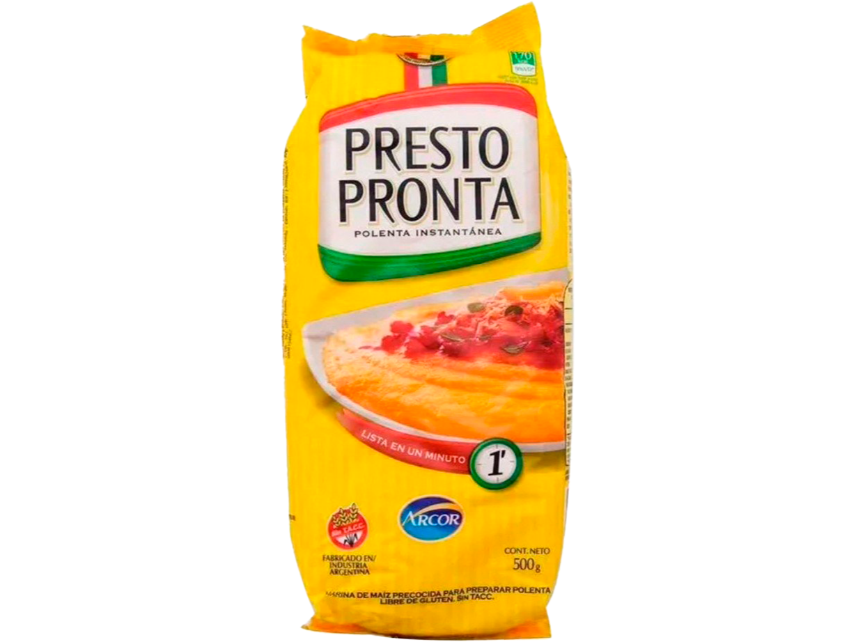 POLENTA PRESTO PRONTA 500 GRS