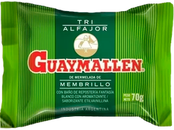 ALFAJOR GUAYMALLEN FRUTA TRIPLE X 60GS.
