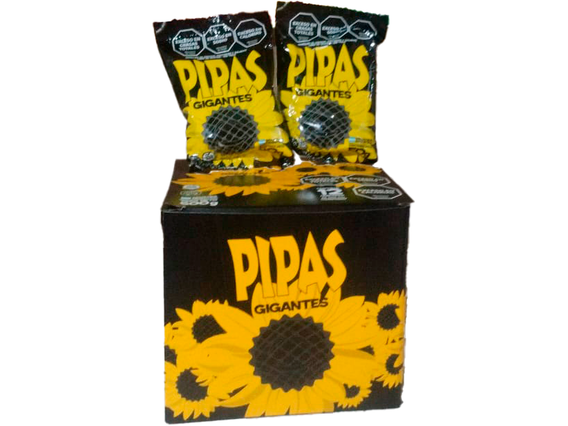PIPAS GIGANTES NEGRAS 50G