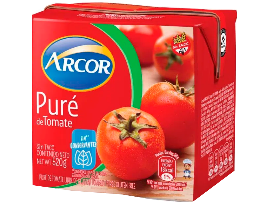 PURE DE TOMATE ARCOR X 520