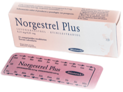 NORGESTREL PLUS X 21 COMP