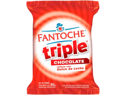 ALFAJOR FANTOCHE NEGRO TRIPLE X 85 GS.