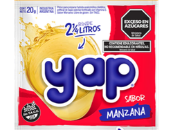 JUGO POLVO YAP MANZANA