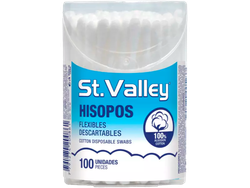 ALGABO CONTROL HISOPOS TUBO X 100 UNIDADES