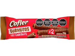 CUBANITOS ARCOR DE LECHE X 2