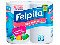 PAPEL HIGIENICO FELPITA X 4