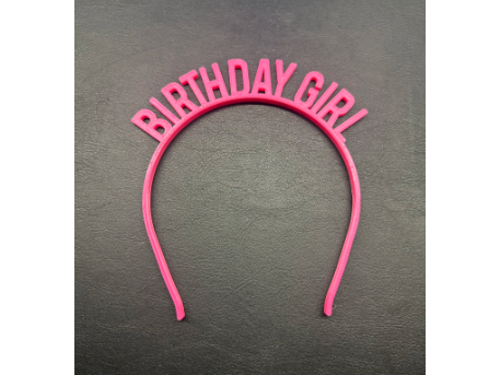 Diadema Birthdaygirl