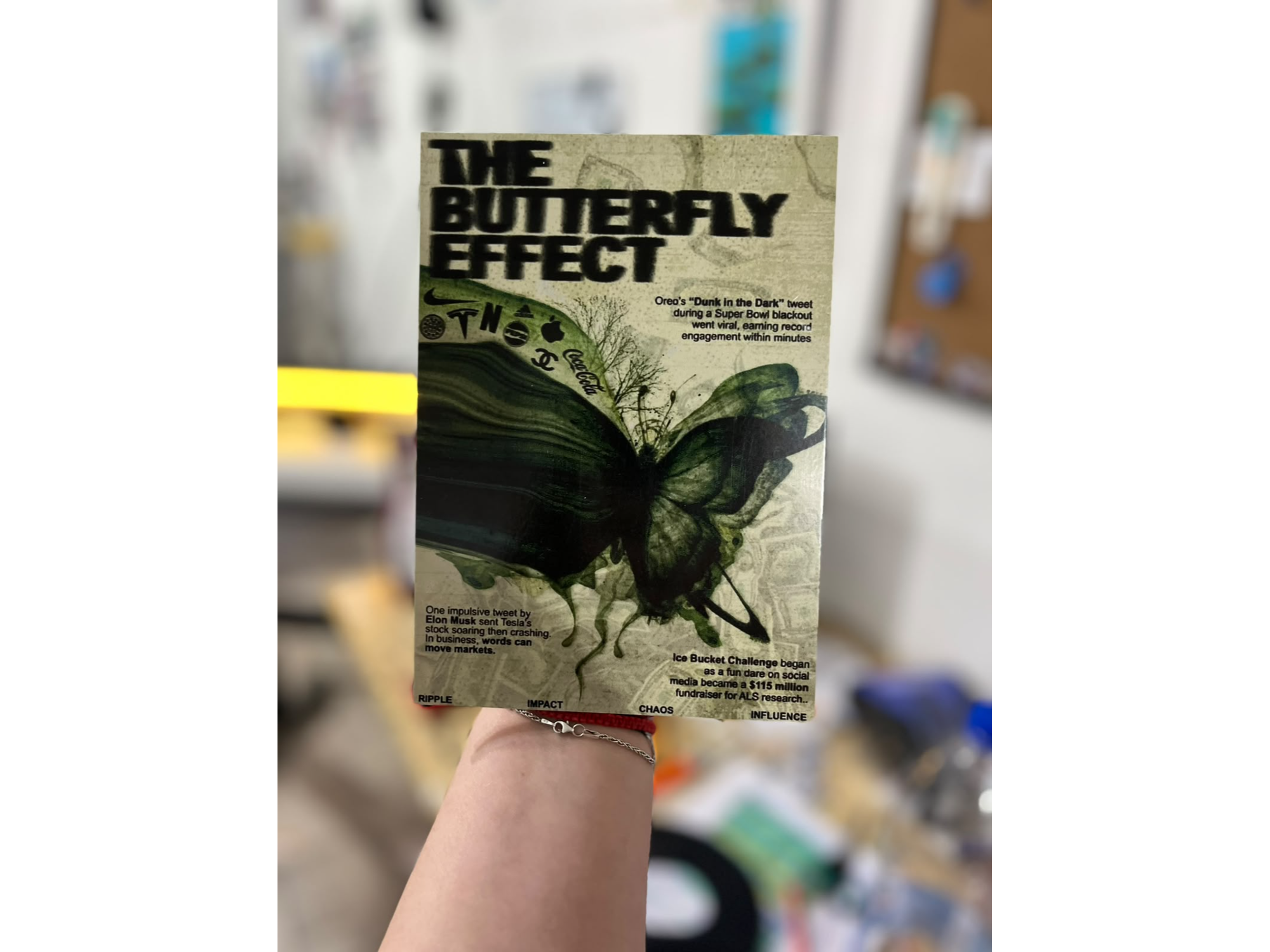 Cuadro "The  butterfly efect"