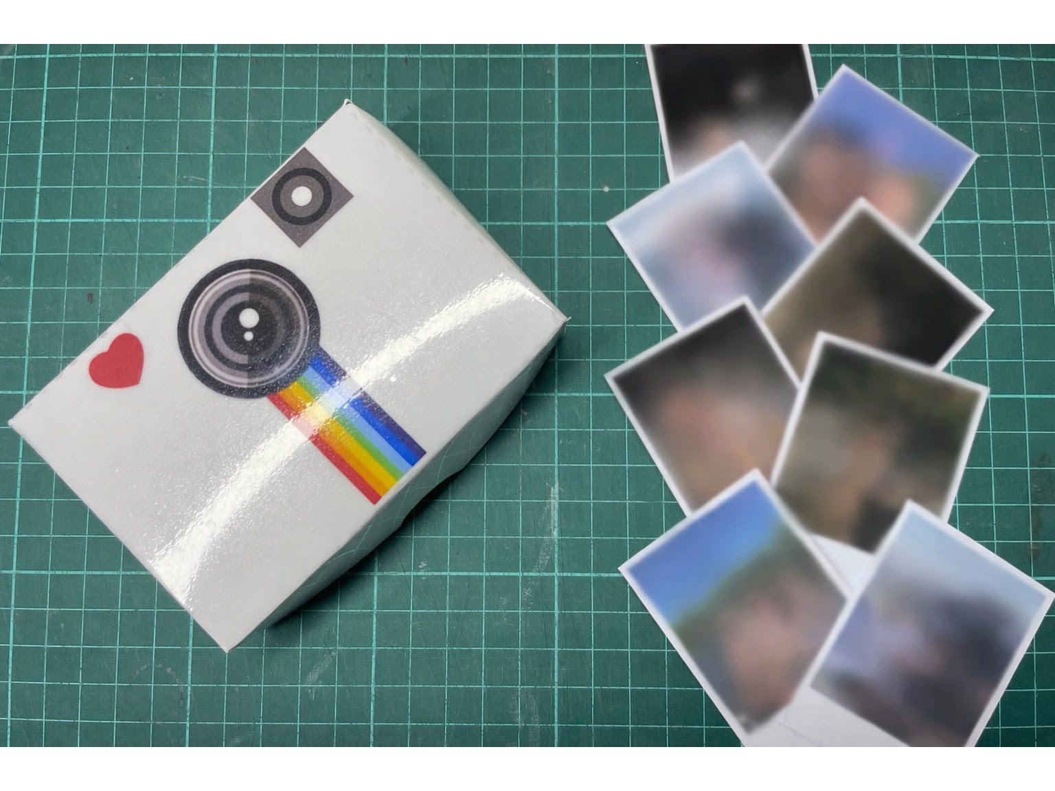 box polaroids
