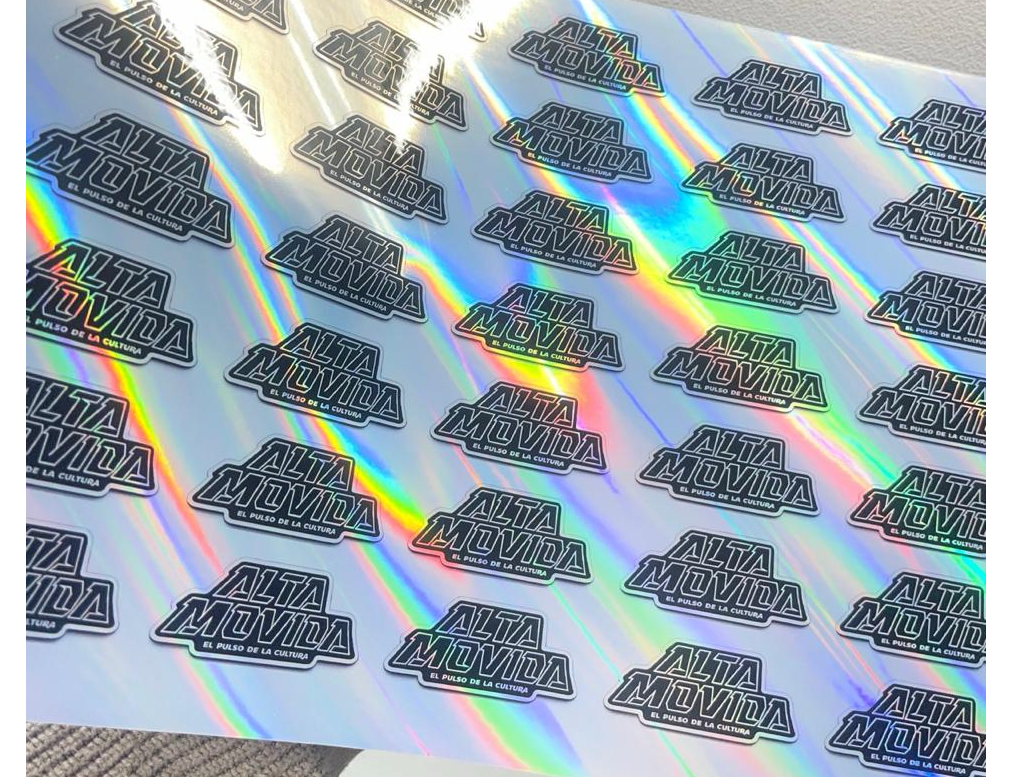 Sticker con logo tornasol