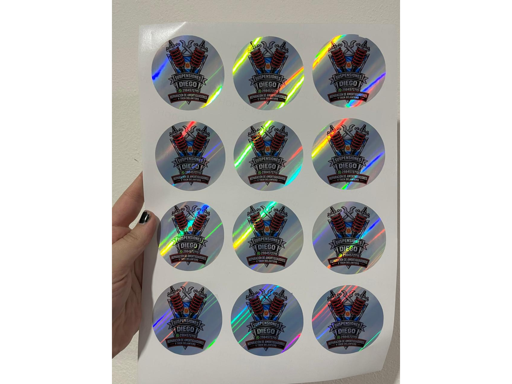 Stickers tornasol