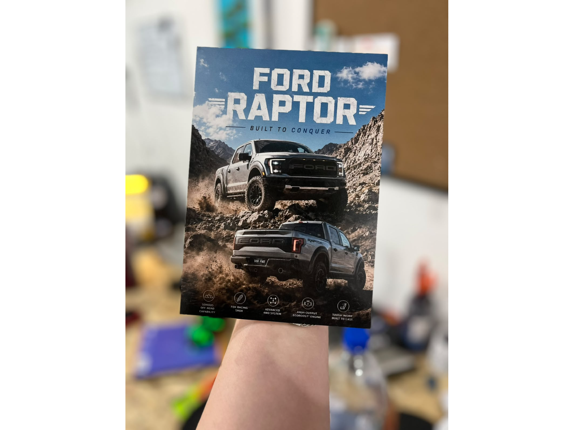 Cuadro Ford Raptor