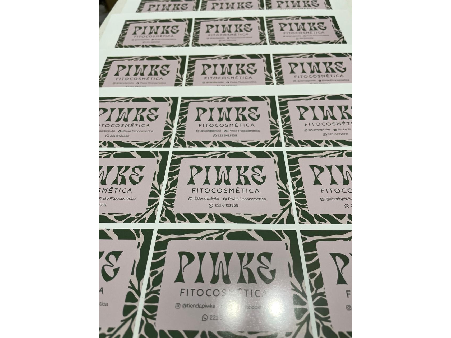 Tarjetas de presentacion 9x5 de IMPRESSO