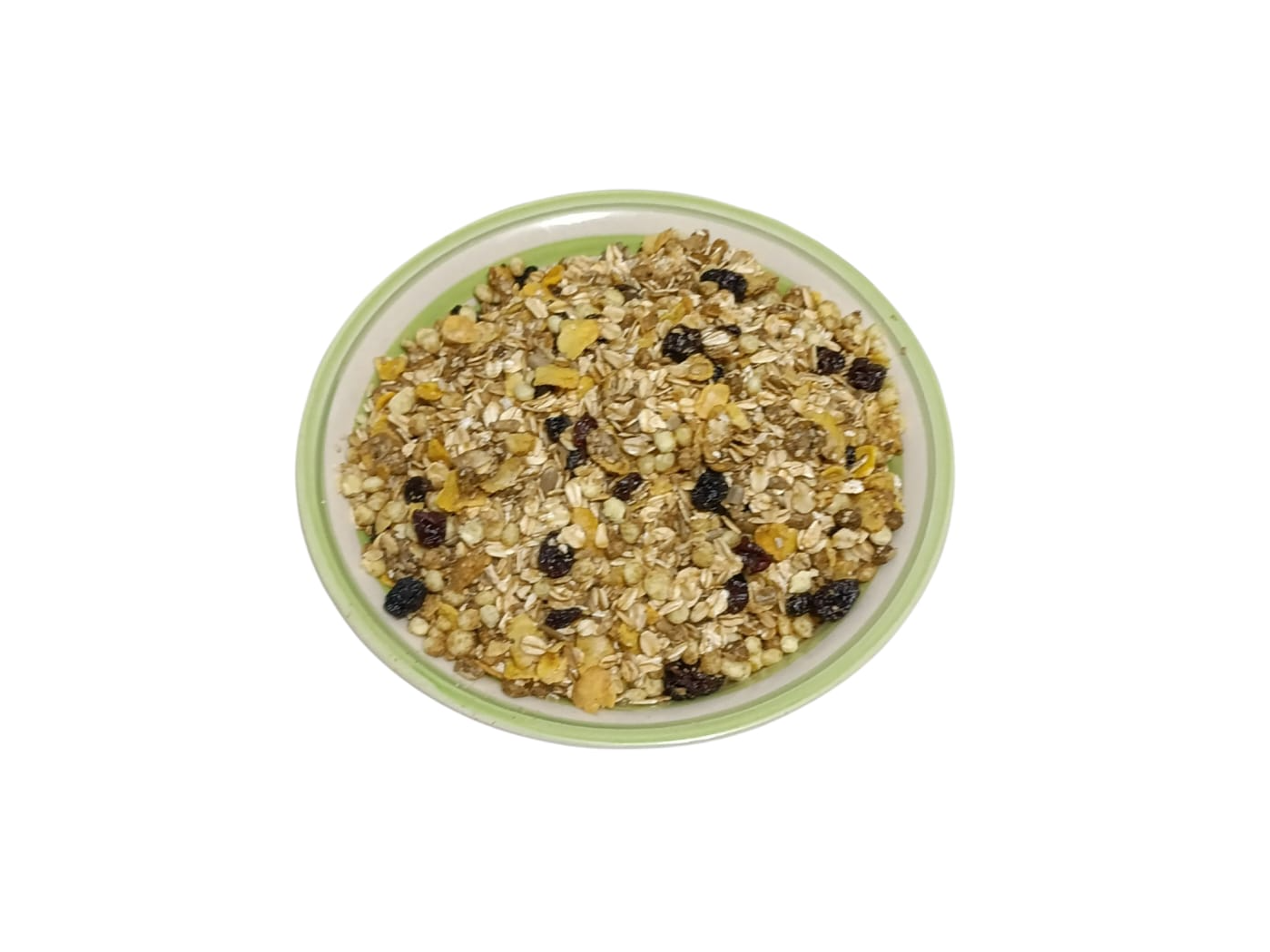 GRANOLA CON MIEL Y PASAS