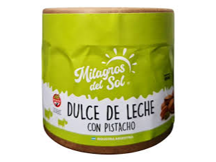DULCE DE LECHE CON PISTACHOS 500G
