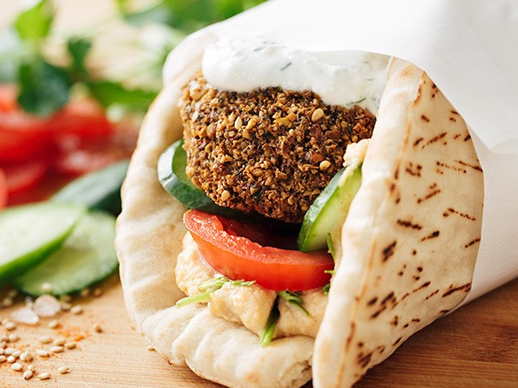 Sandwich de Falafel + papas