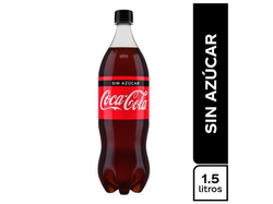 Bebida coca-cola sin azúcar 1.5