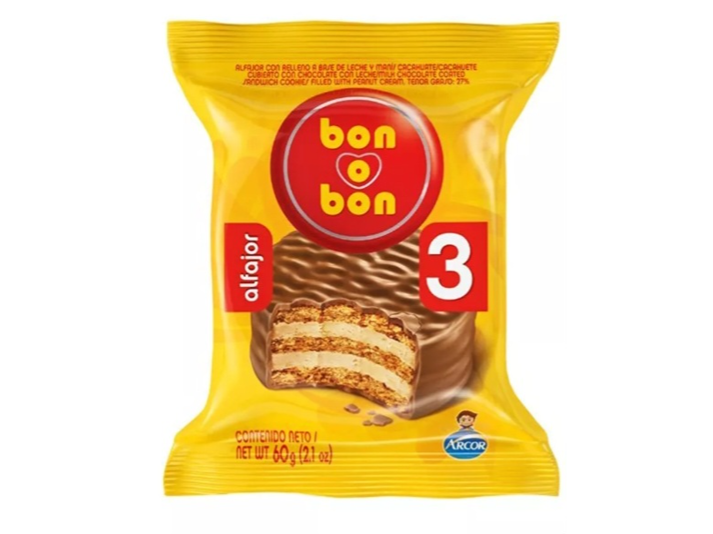 ALFAJOR BON O BON TRIPLE