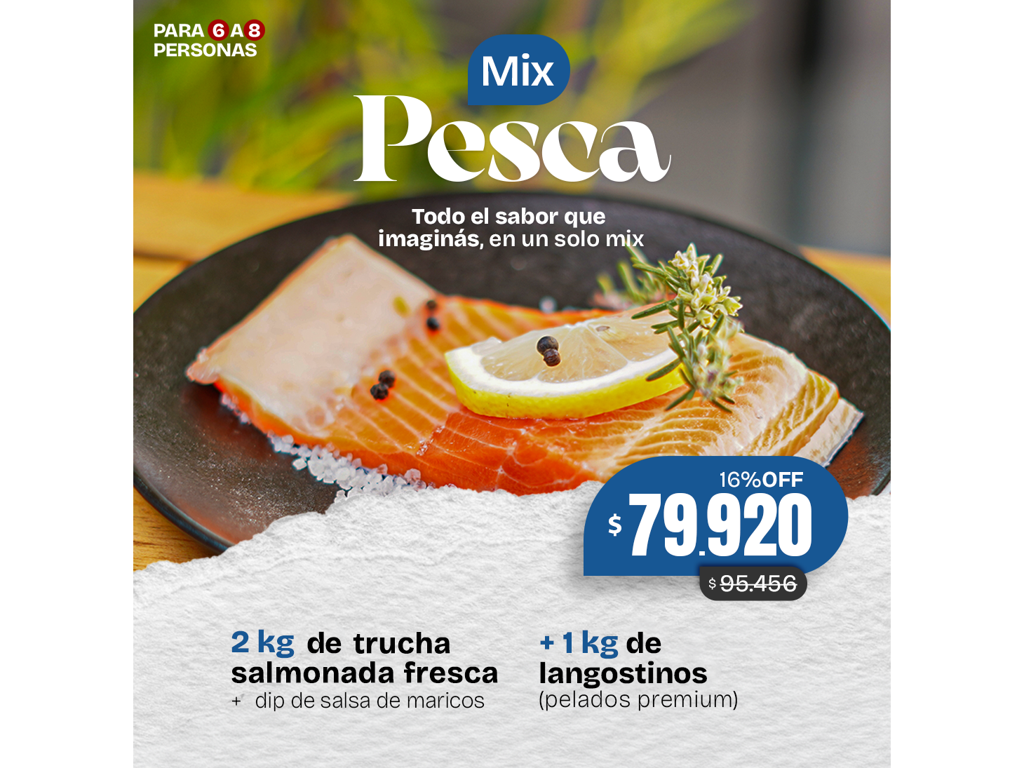 COMBO 2 - P/8 Personas