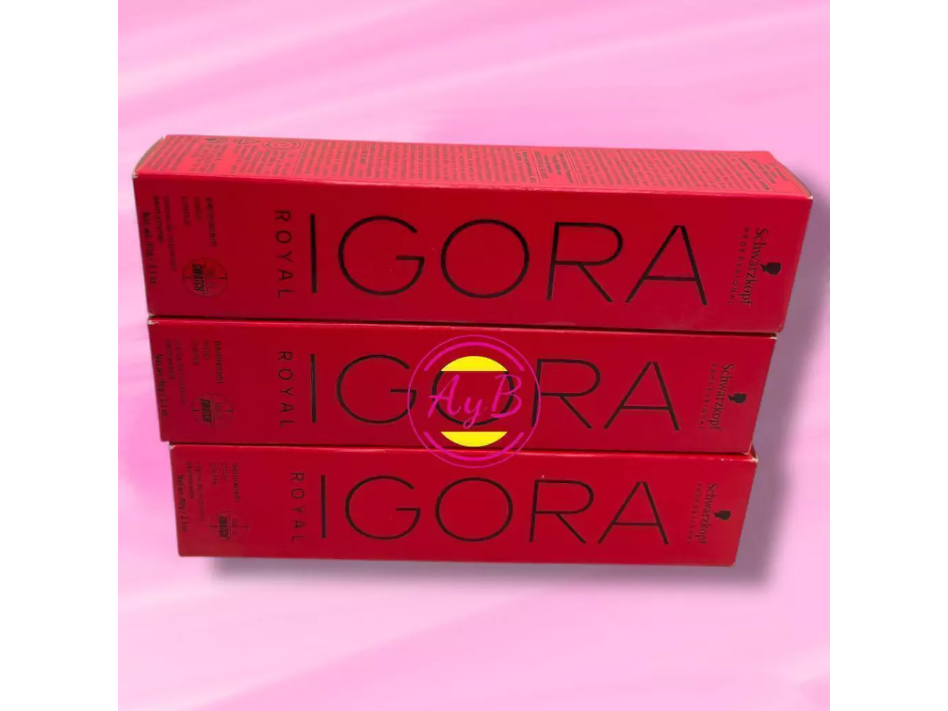 TINTURA IGORA ROYAL SchwarzKopf 60gr