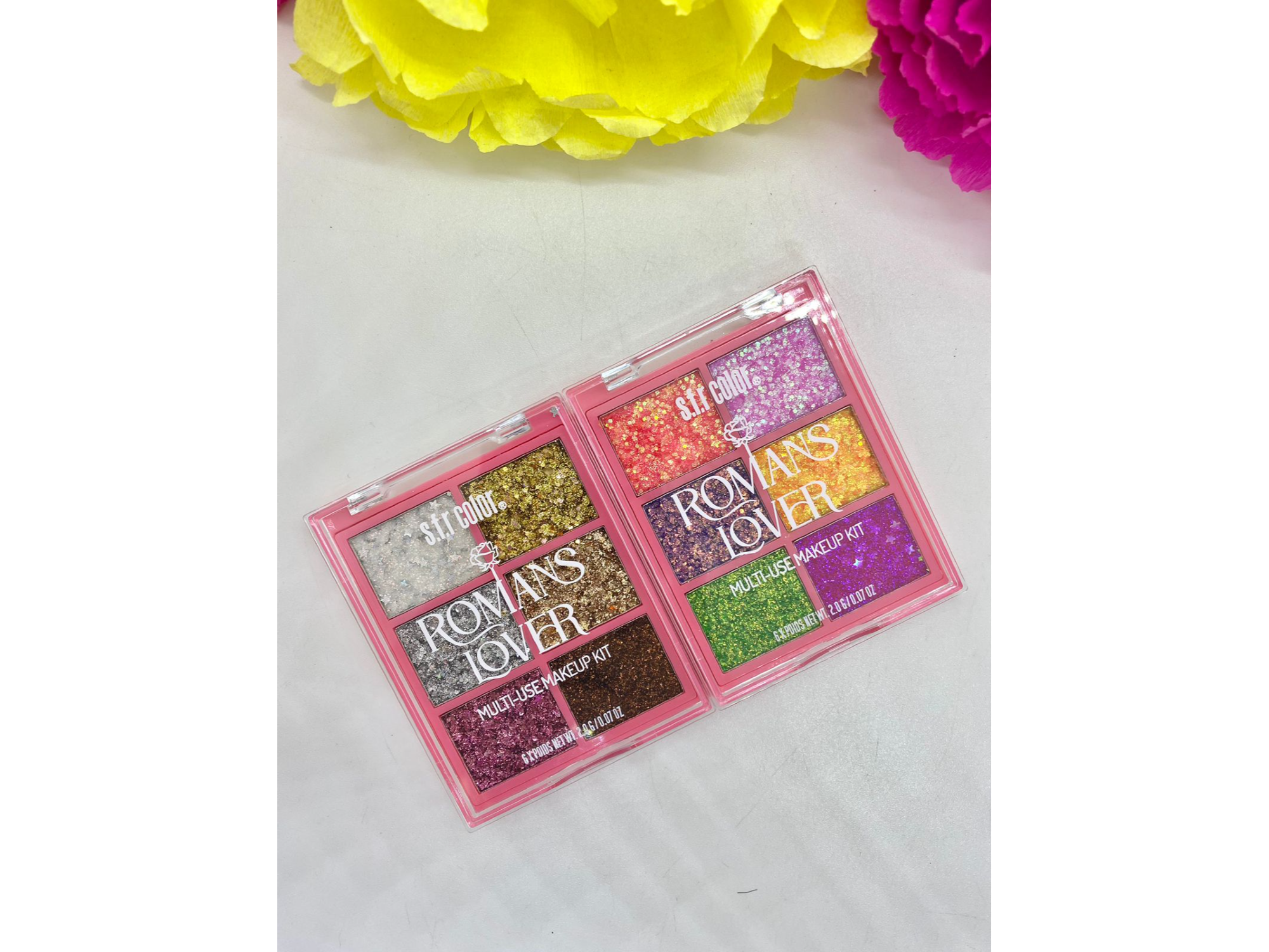 PALETA DE GLITERS SFR COLOR ROMANS LOVER 6924269776718