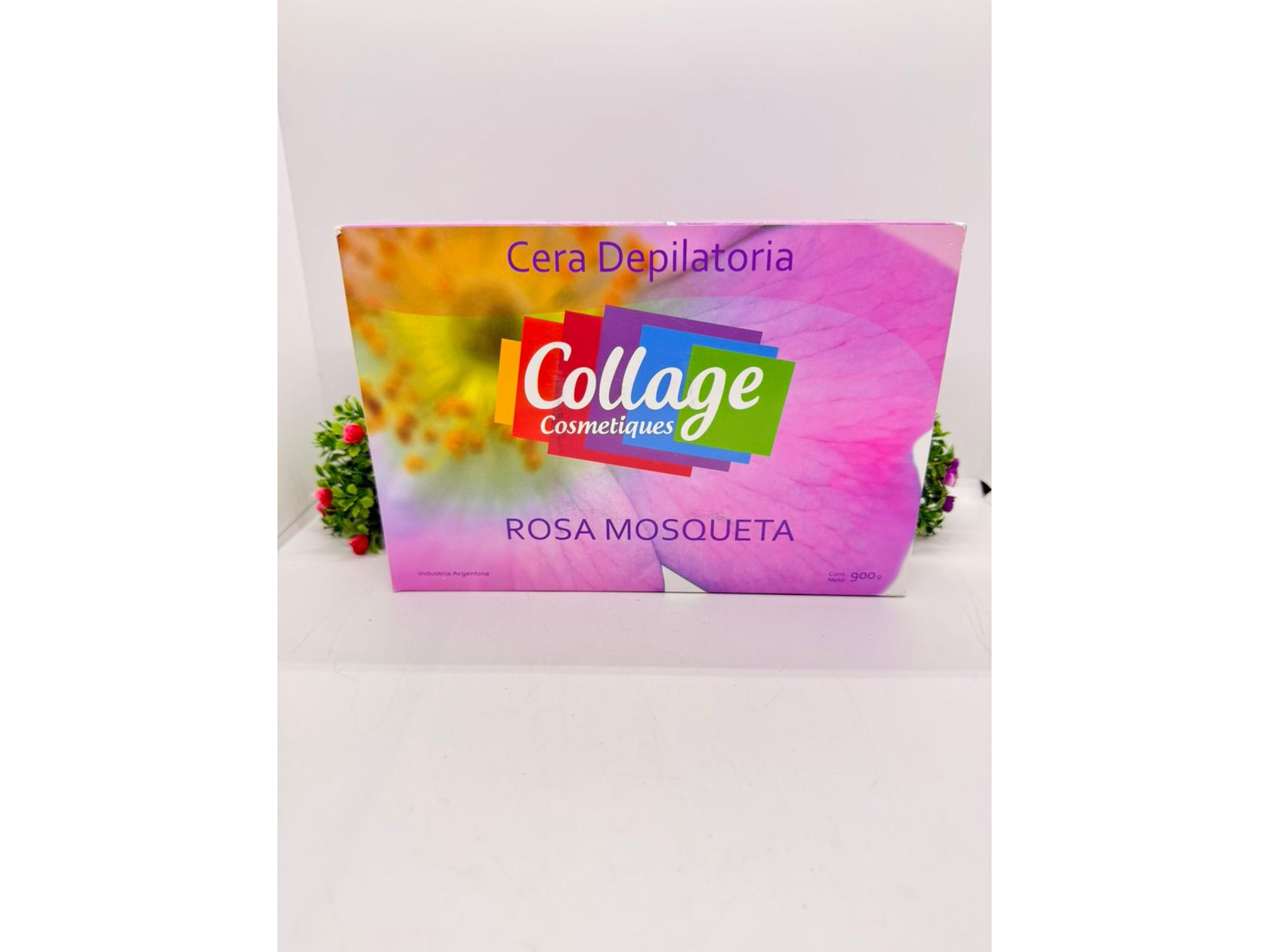 CERA DEPILATORIA CAJA ROSA MOSQUETA 900G 7798046602113