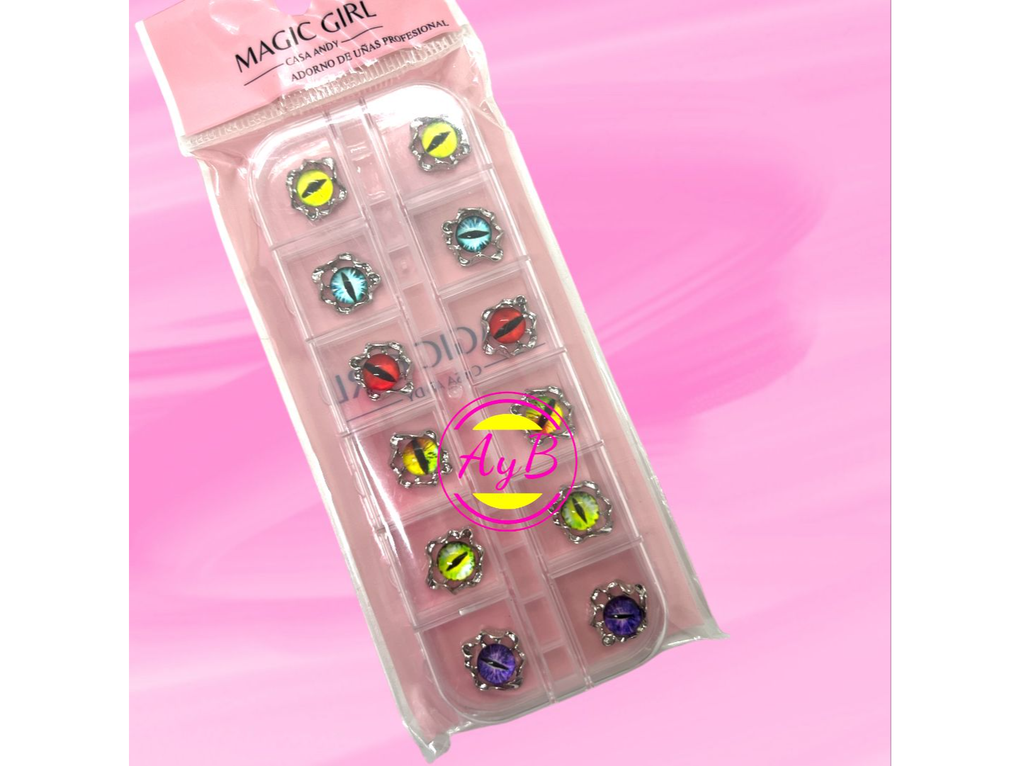 DECORACION OJO DE GATO CITY GIRL 2574835402585