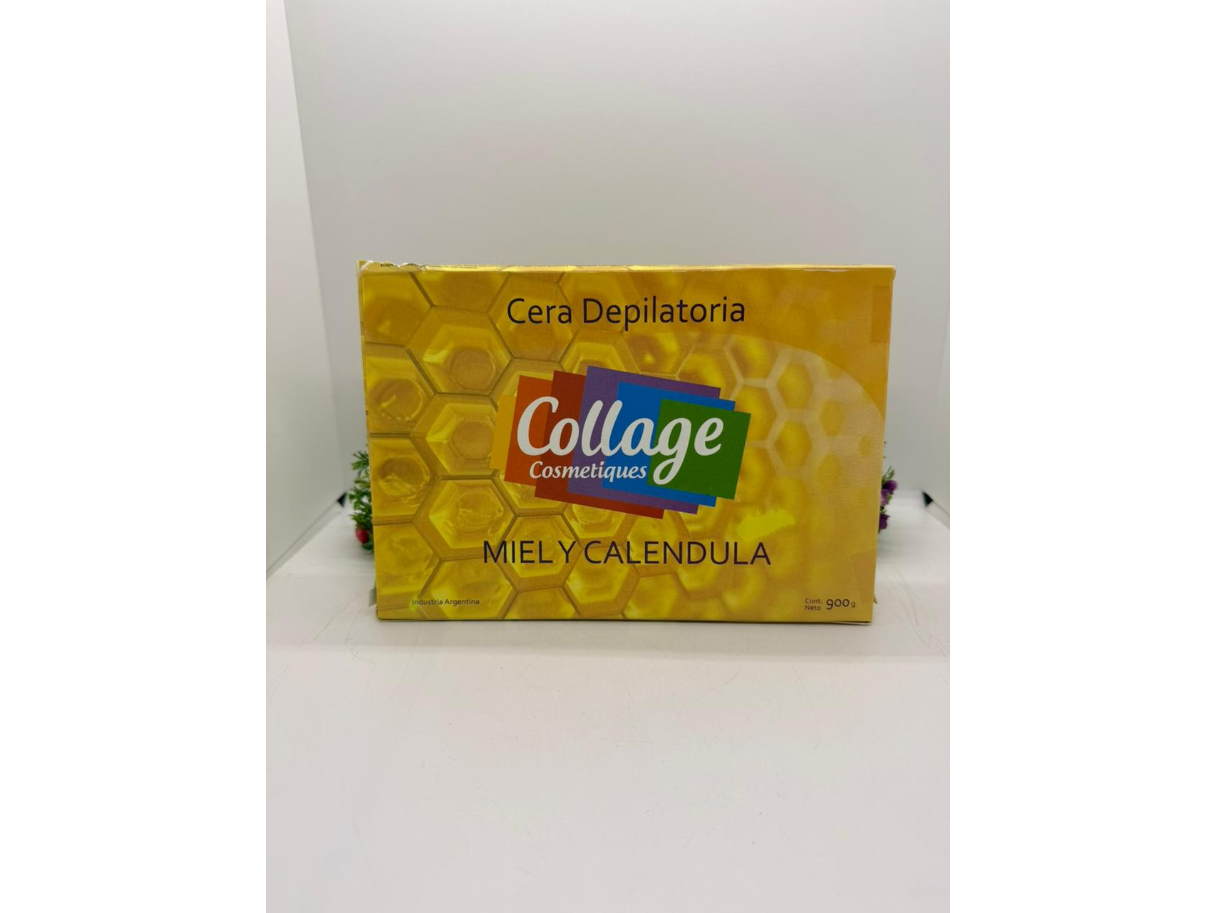CERA DEPILATORIA COLLAGE X900 MIEL Y CALENDULA  7798046602120