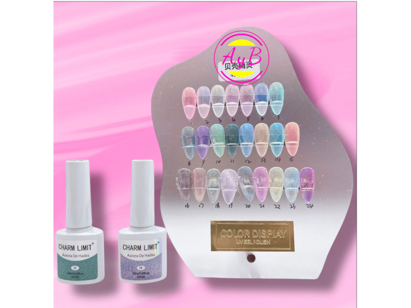 ESMALTE SEMIPERMANENTE CHARM LIMIT AURORA DE HADAS 7772686757334