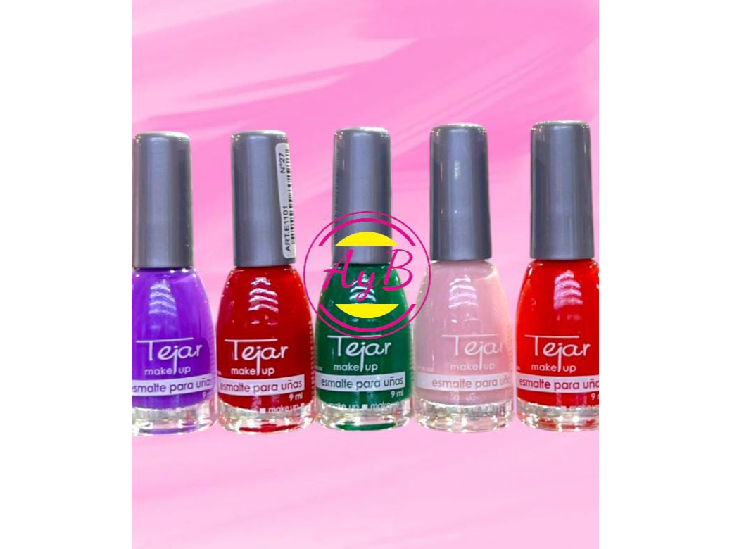 ESMALTES COMUNES TEJAR X 9ML E1101