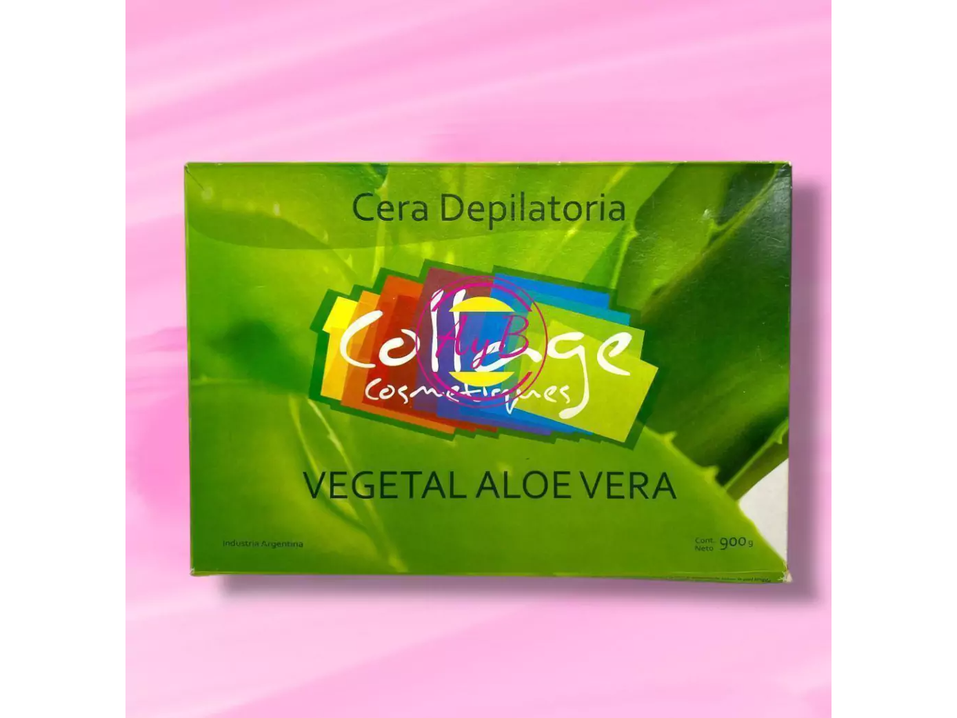 COLLAGE CERA DEPILATORIA CAJA VEGETAL ALOE VERA 900G 7798046602137