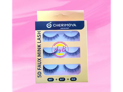 SET DE PESTAÑAS POSTIZAS X3 CHERIMOYA 9002016000341