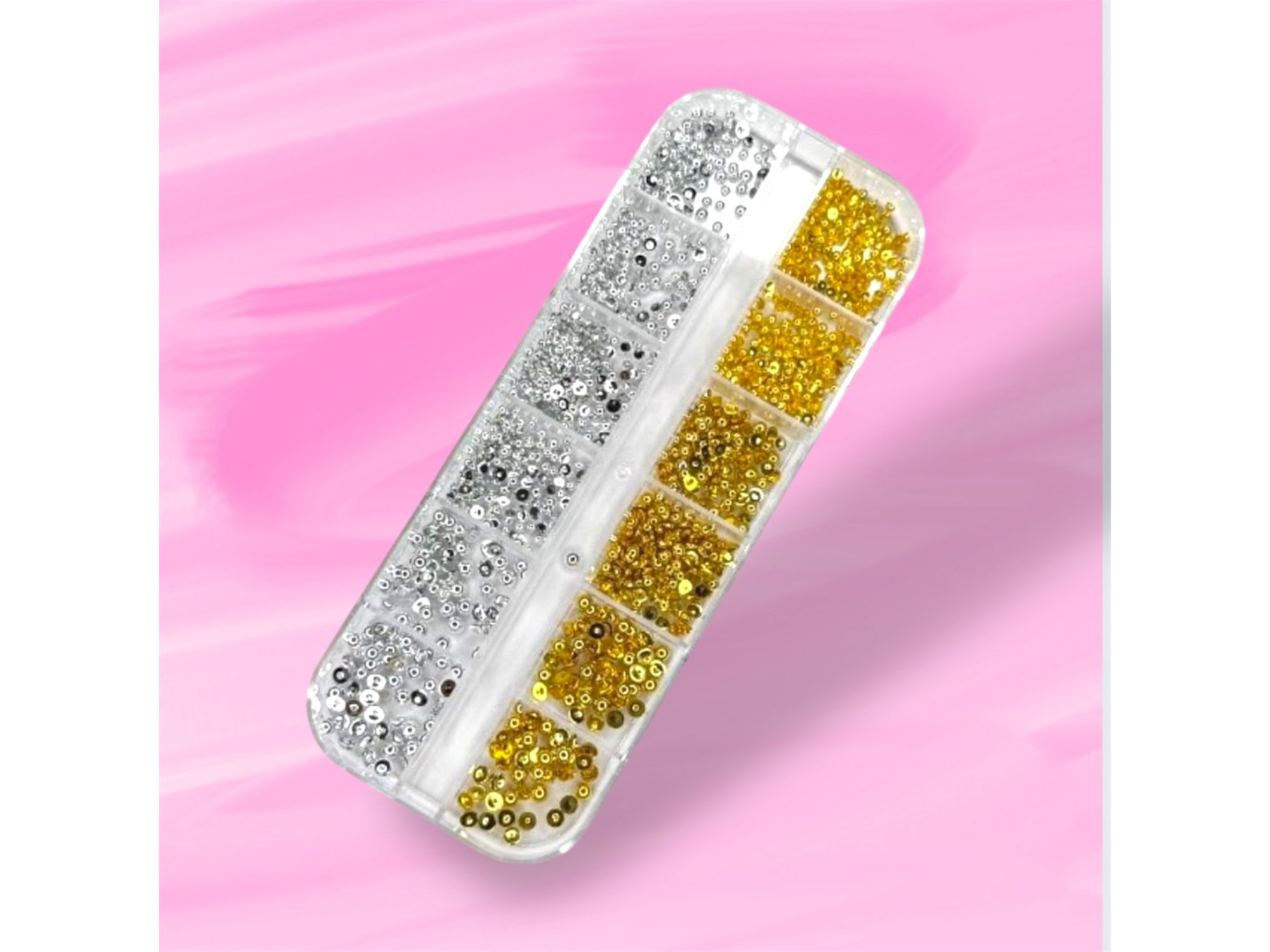 DECORACION PERLAS PLATEADAS Y DORADAS MAGIC GIRL 4798635746344