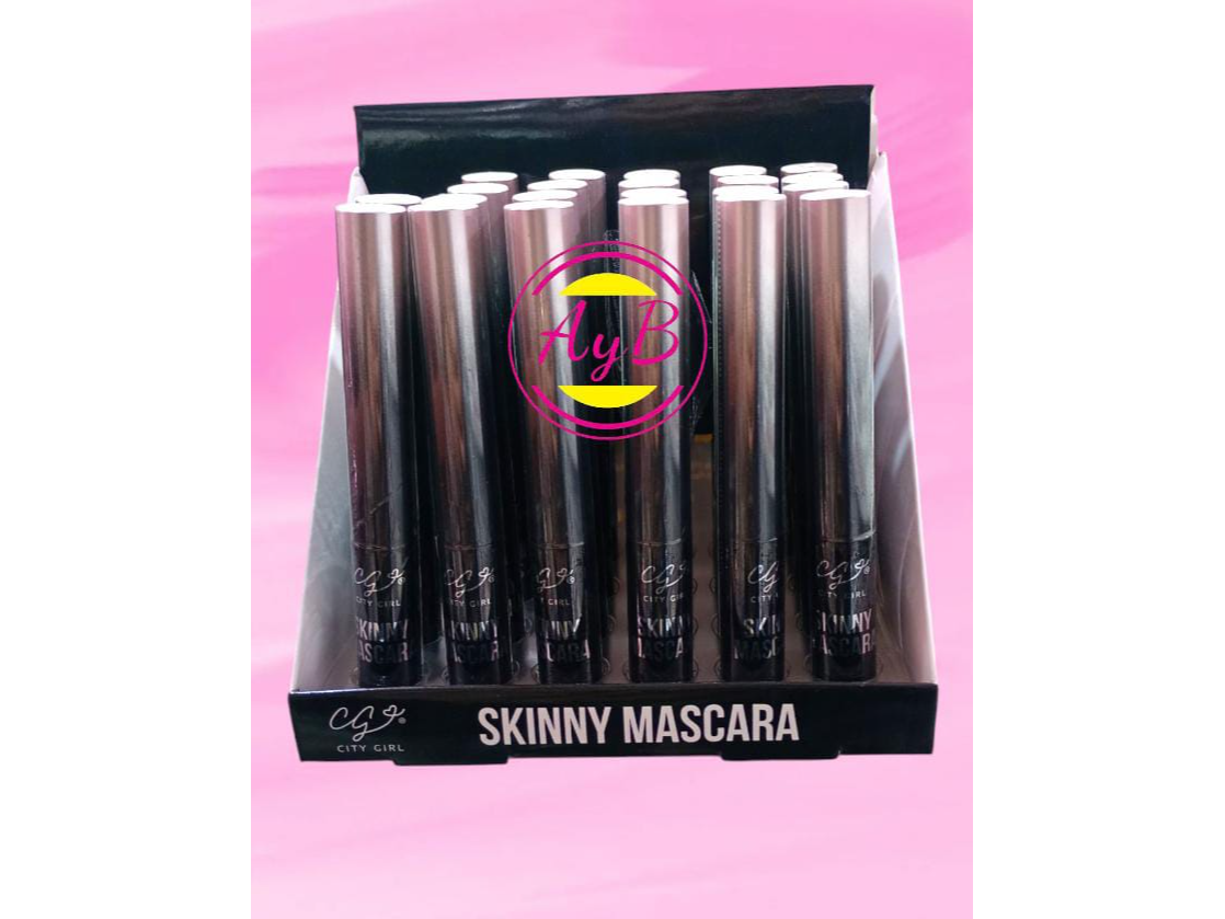 MASCARA PARA PESTAÑAS SKINNY 5ML CITY GIRL 6928609066224