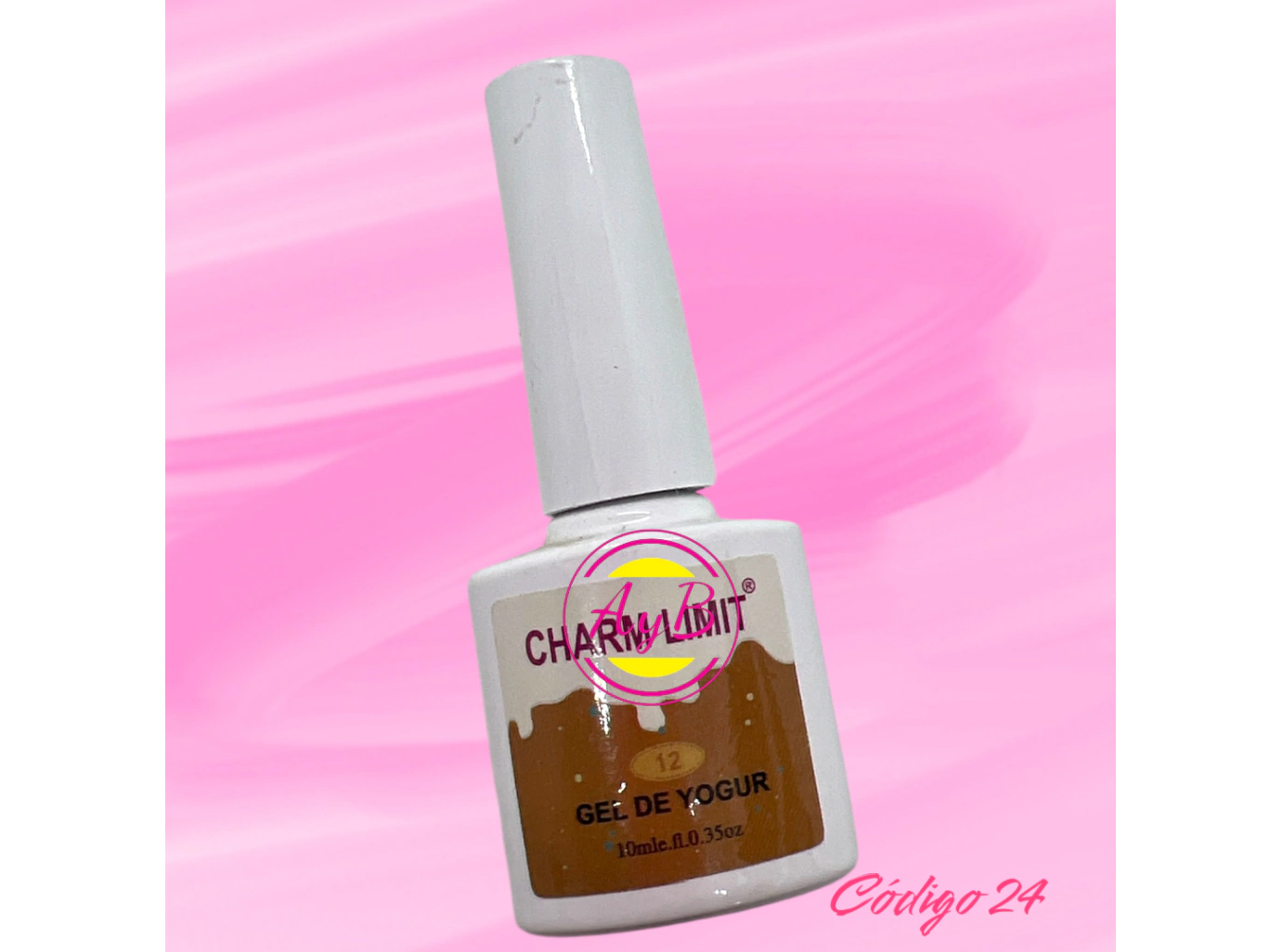 Esmalte semipermanente charm limit gel de yogur 24