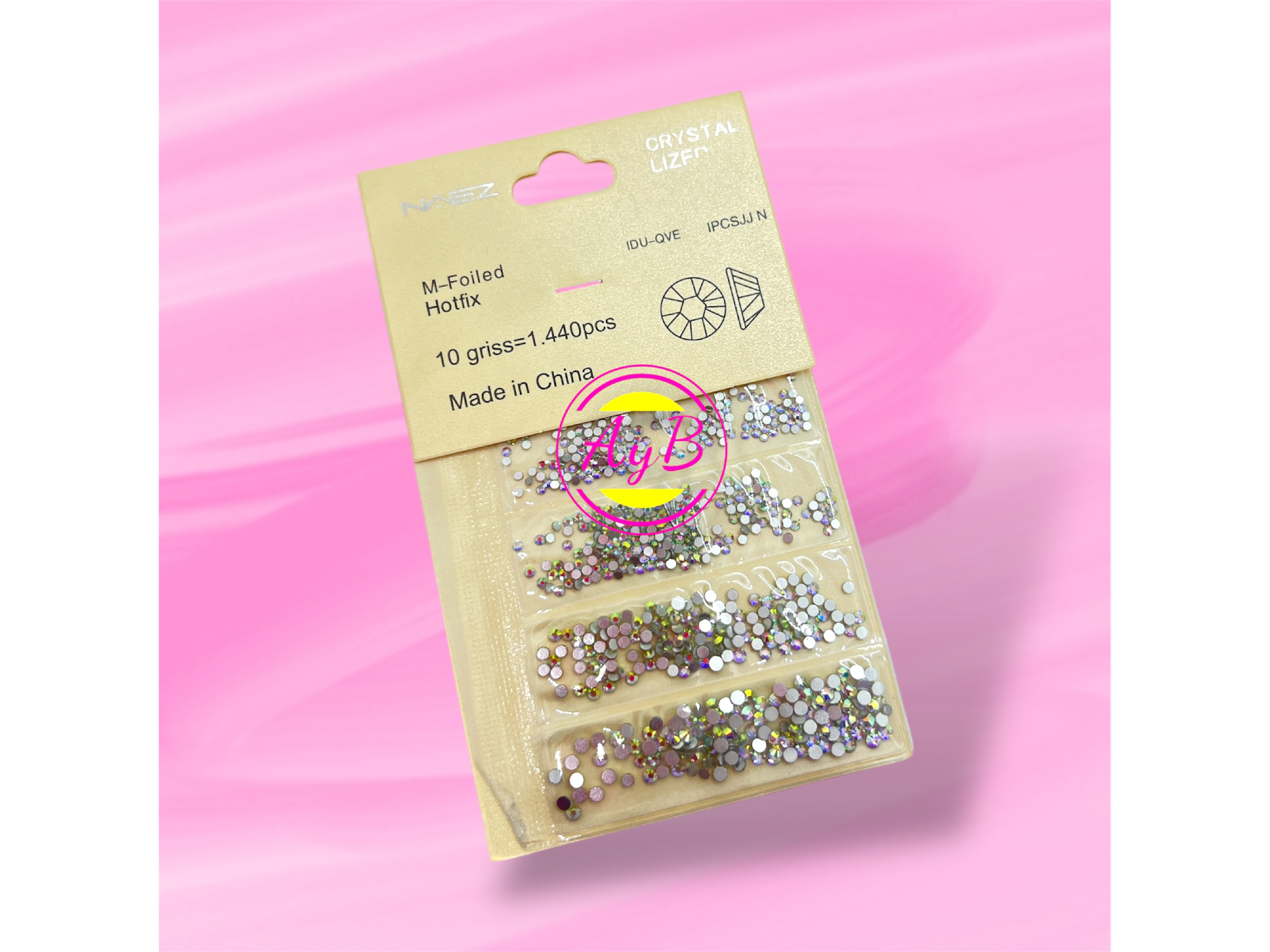 STRAS PARA UÑAS NAEZ 2112345840055