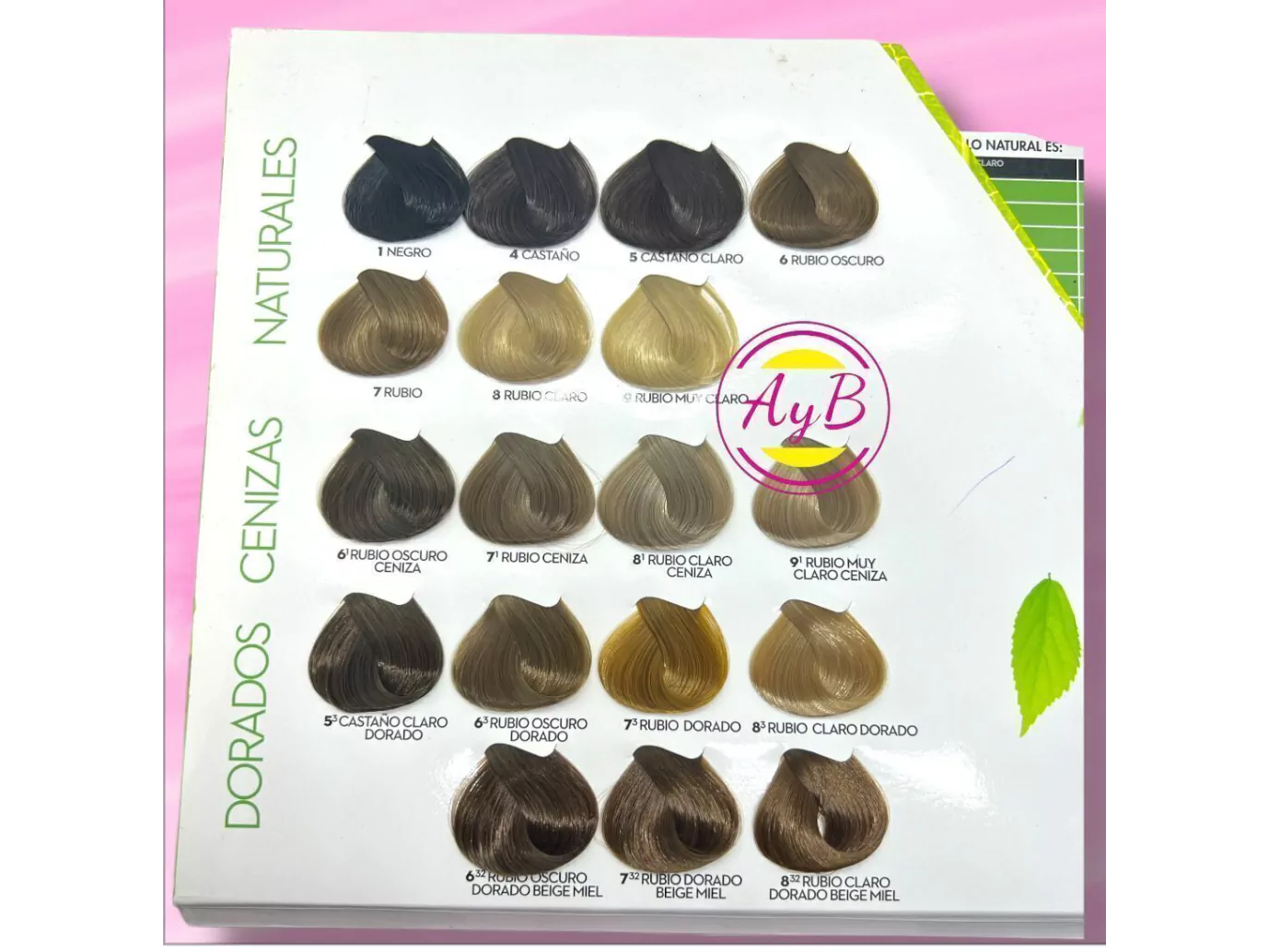 TINTURA ANNA DE SANCTIS SIN AMONIACO POMO 60GR TADSSA