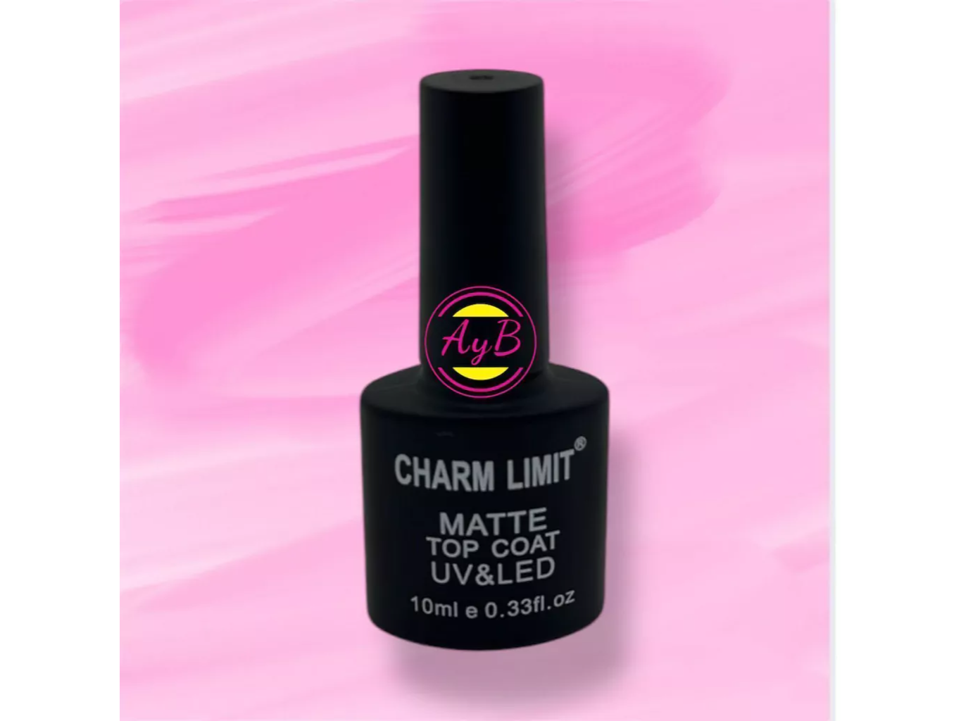 TOP COAT MATTE CHARM LIMIT TAPA NEGRA 10ML 6957588200039 39