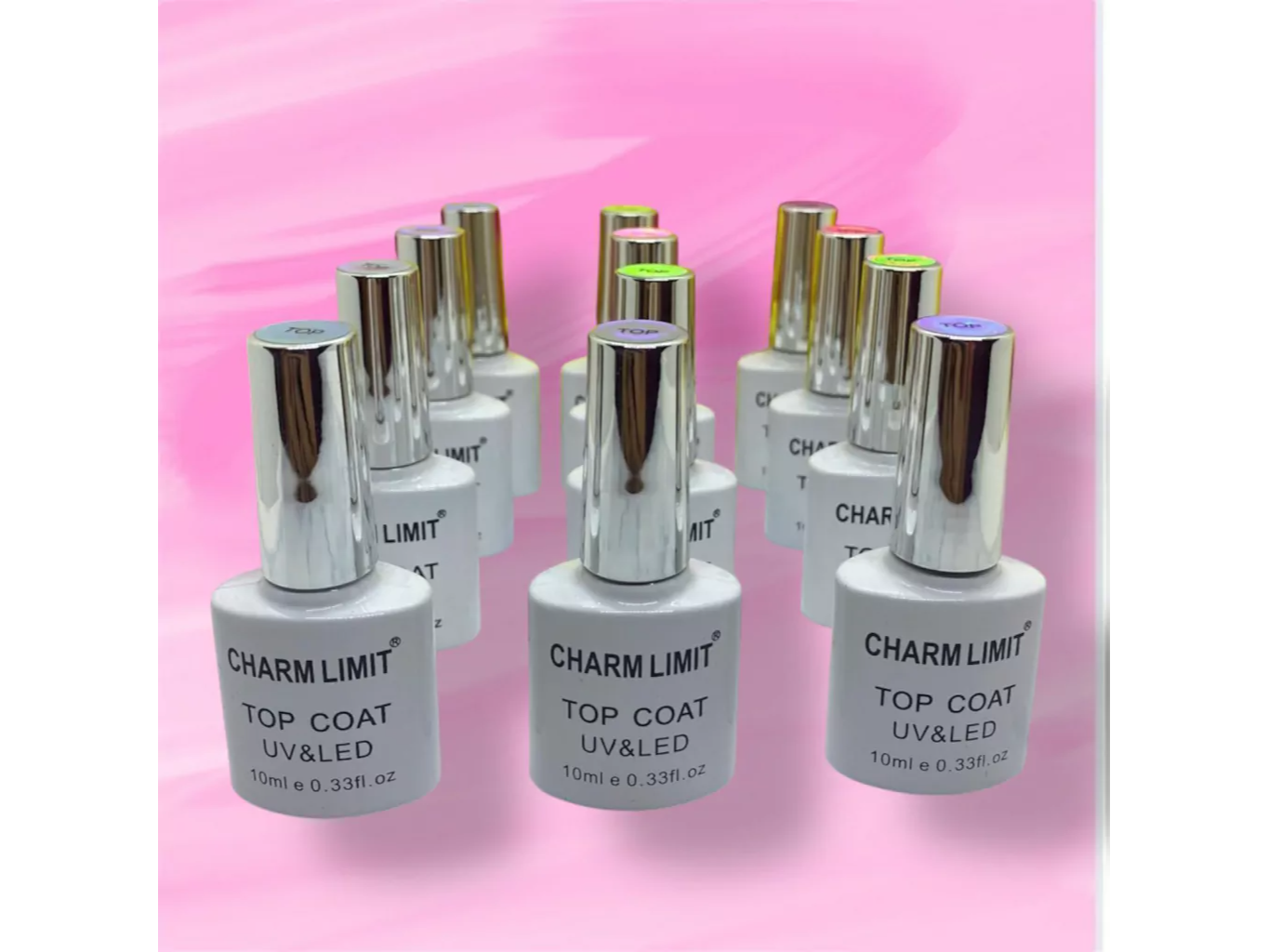 TOP COAT CHARM LIMIT TAPA PLATEADA 10ML 31