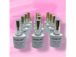 TOP COAT CHARM LIMIT TAPA PLATEADA 10ML 31