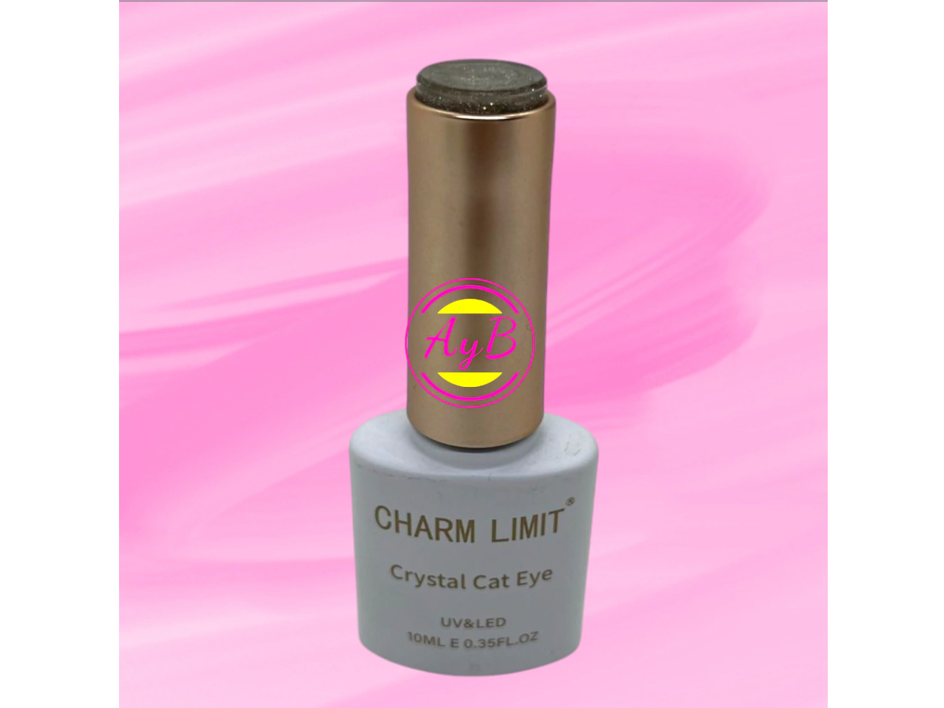 Esmalte charm limit crystal cat eye 10ml 7772686610127