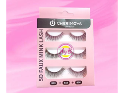 SET DE PESTAÑAS POSTIZAS X3 CHERIMOYA 9002016000310