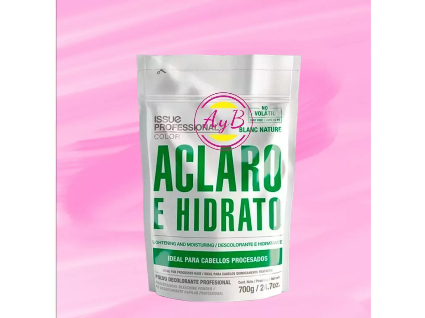 Polvo decolorante issue profesional blanc nature x 700gre 7793008014171