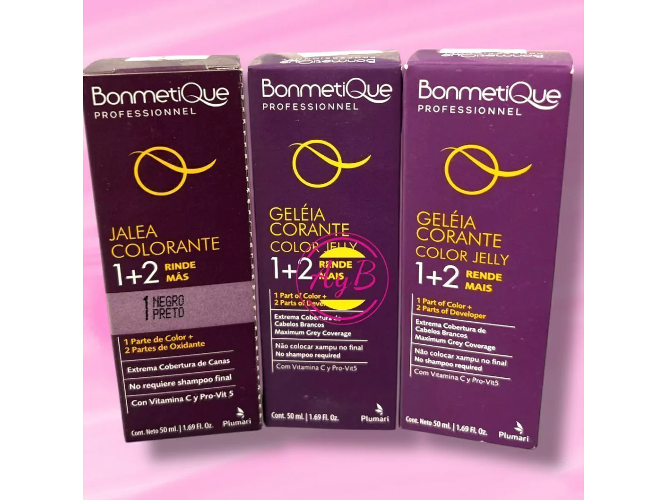 TINTURA BONMETIQUE JALEA COLORANTE 1 + 2 50ML TBJ